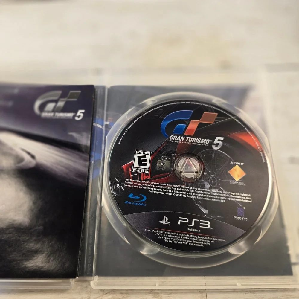 Gran Turismo 5 Sony PlayStation 3 PS3 Racing Simulator Video Game Complete CIB